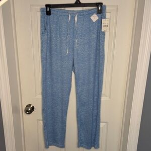 NWT Nicole Miller Light Blue Pajama Pants